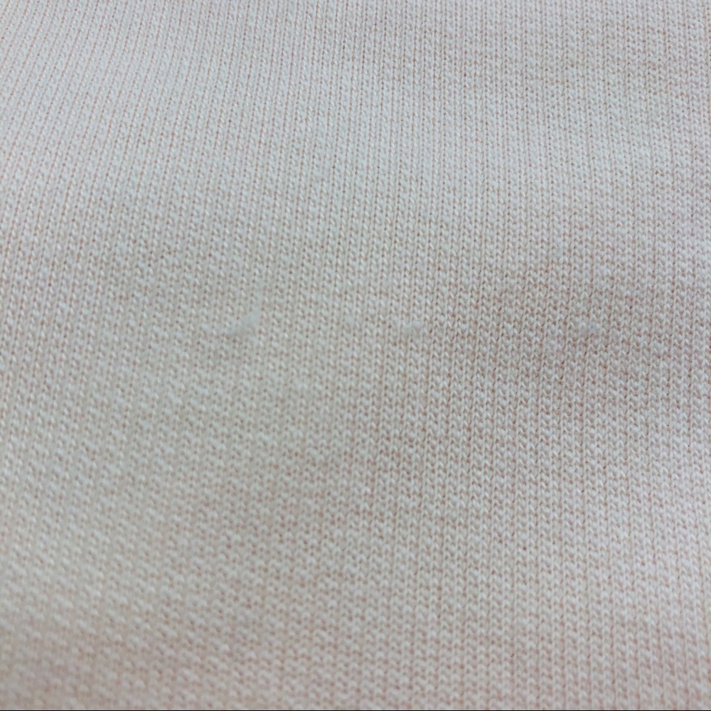 J. Crew Tie Back Sweatshirt Light Pink and White - Picture 8 of 8